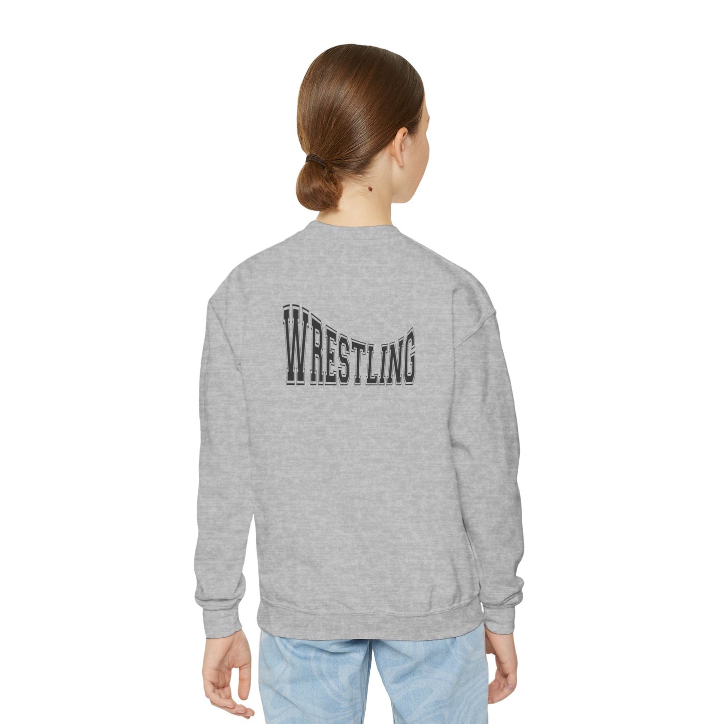 Youth Wrestling Crewneck Sweatshirt