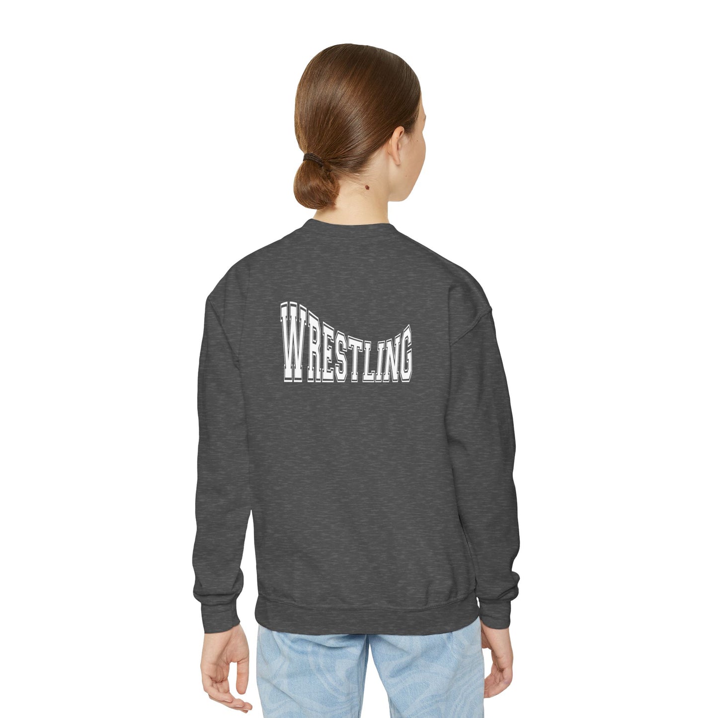 Youth Wrestling Crewneck Sweatshirt