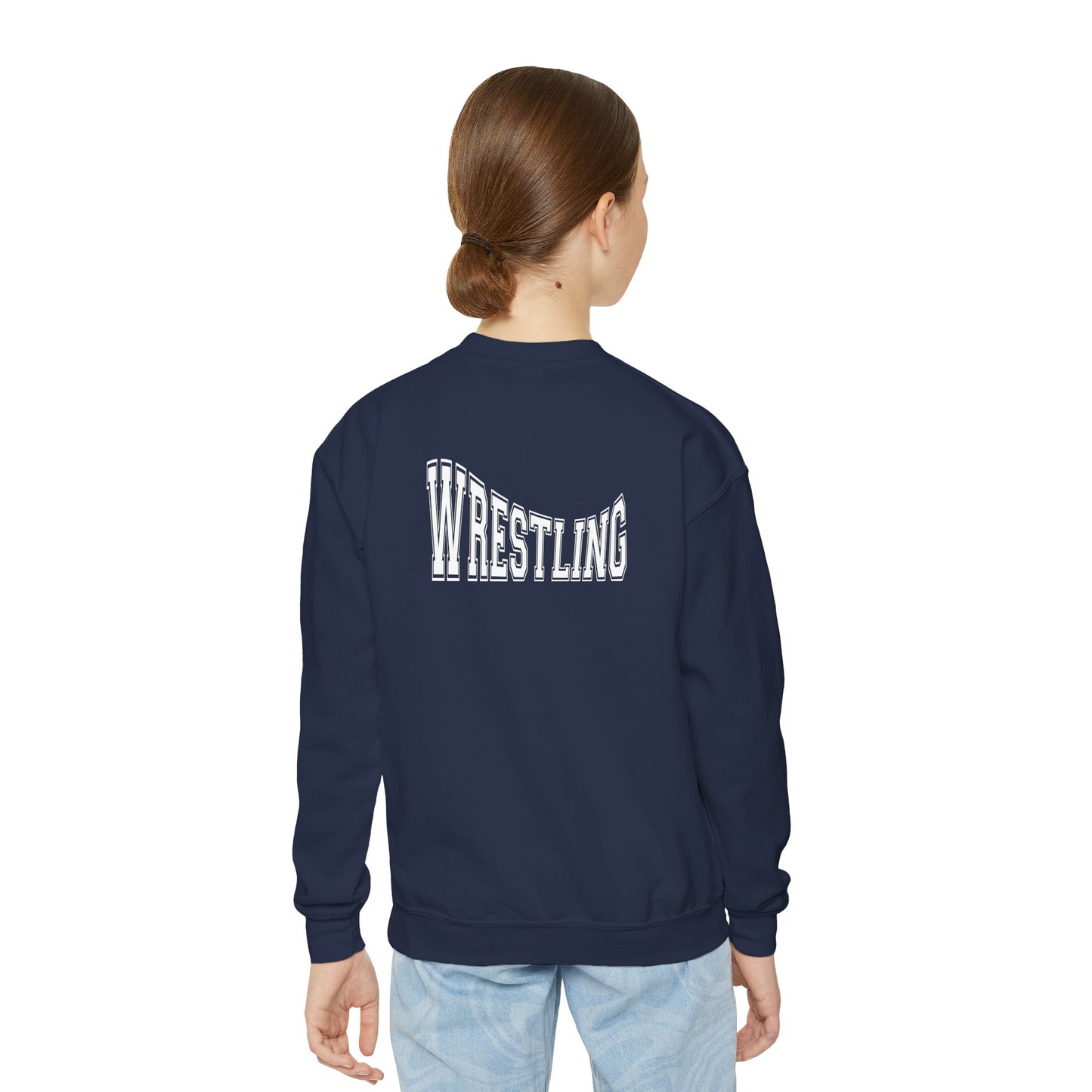 Youth Wrestling Crewneck Sweatshirt