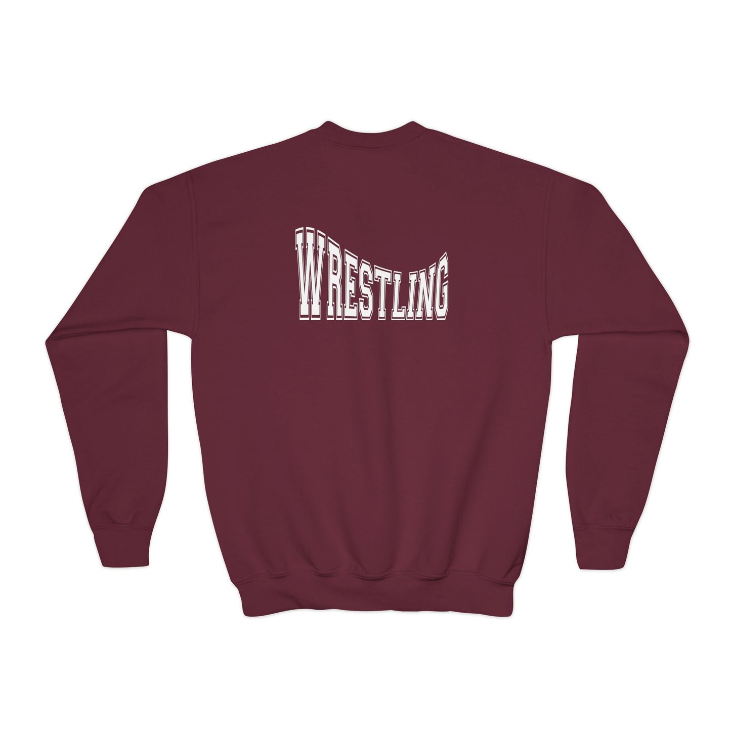 Youth Wrestling Crewneck Sweatshirt