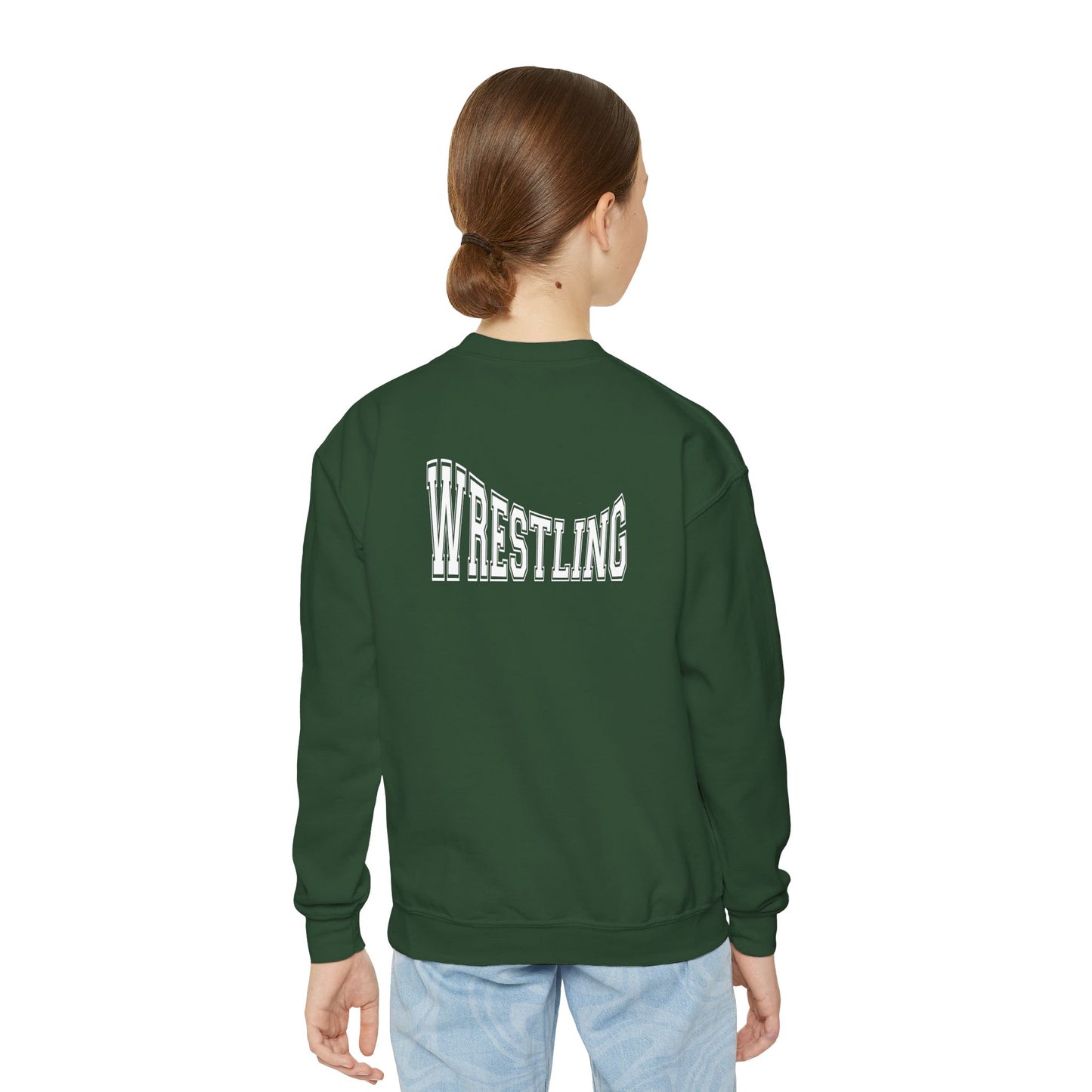 Youth Wrestling Crewneck Sweatshirt