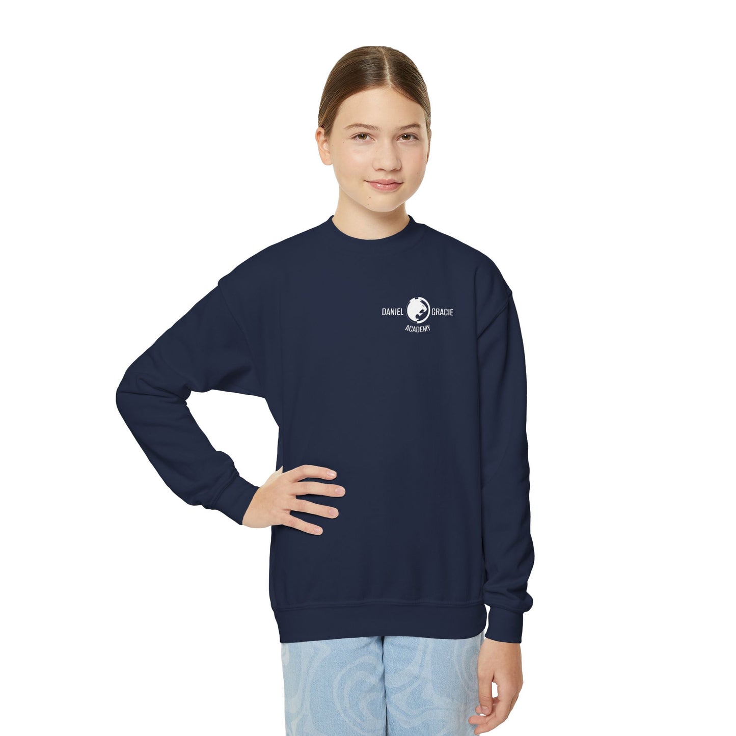 Youth Wrestling Crewneck Sweatshirt
