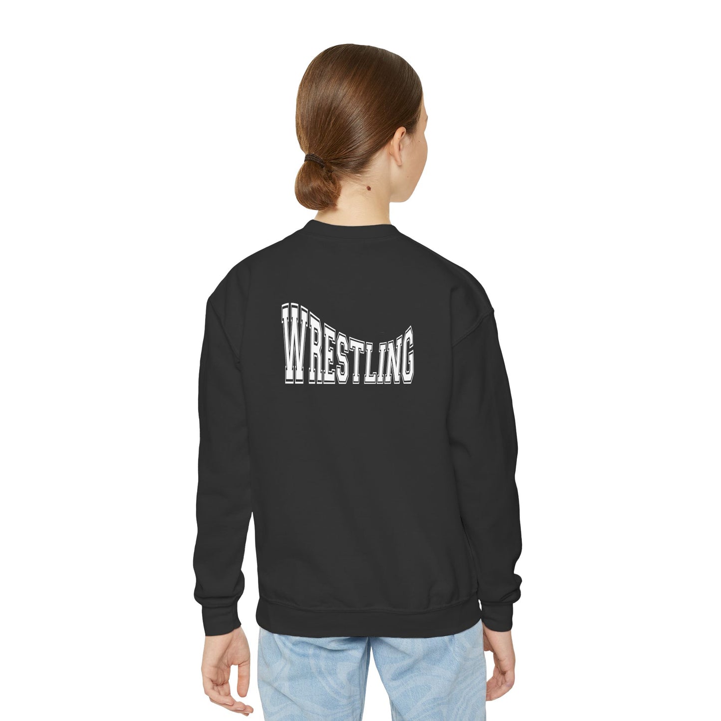 Youth Wrestling Crewneck Sweatshirt