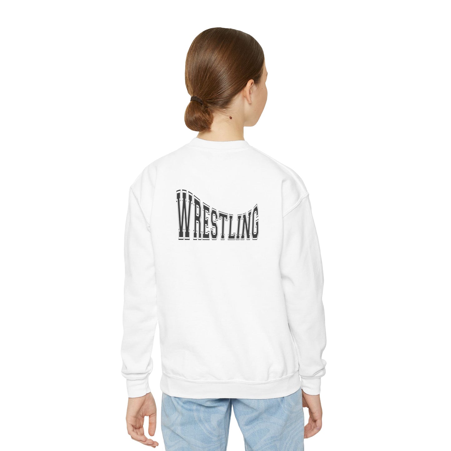 Youth Wrestling Crewneck Sweatshirt
