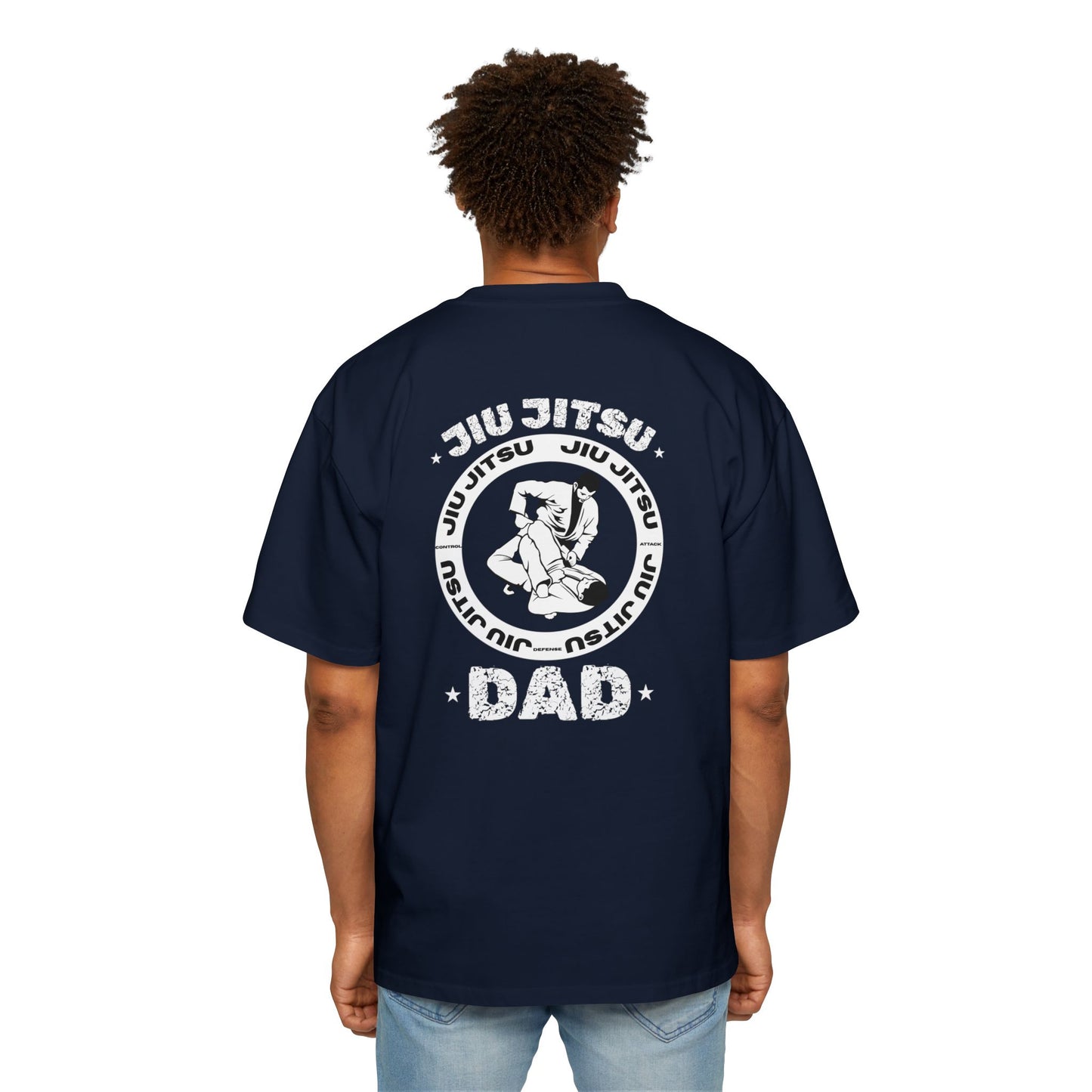 Jiu Jitsu Dad Oversized T-Shirt