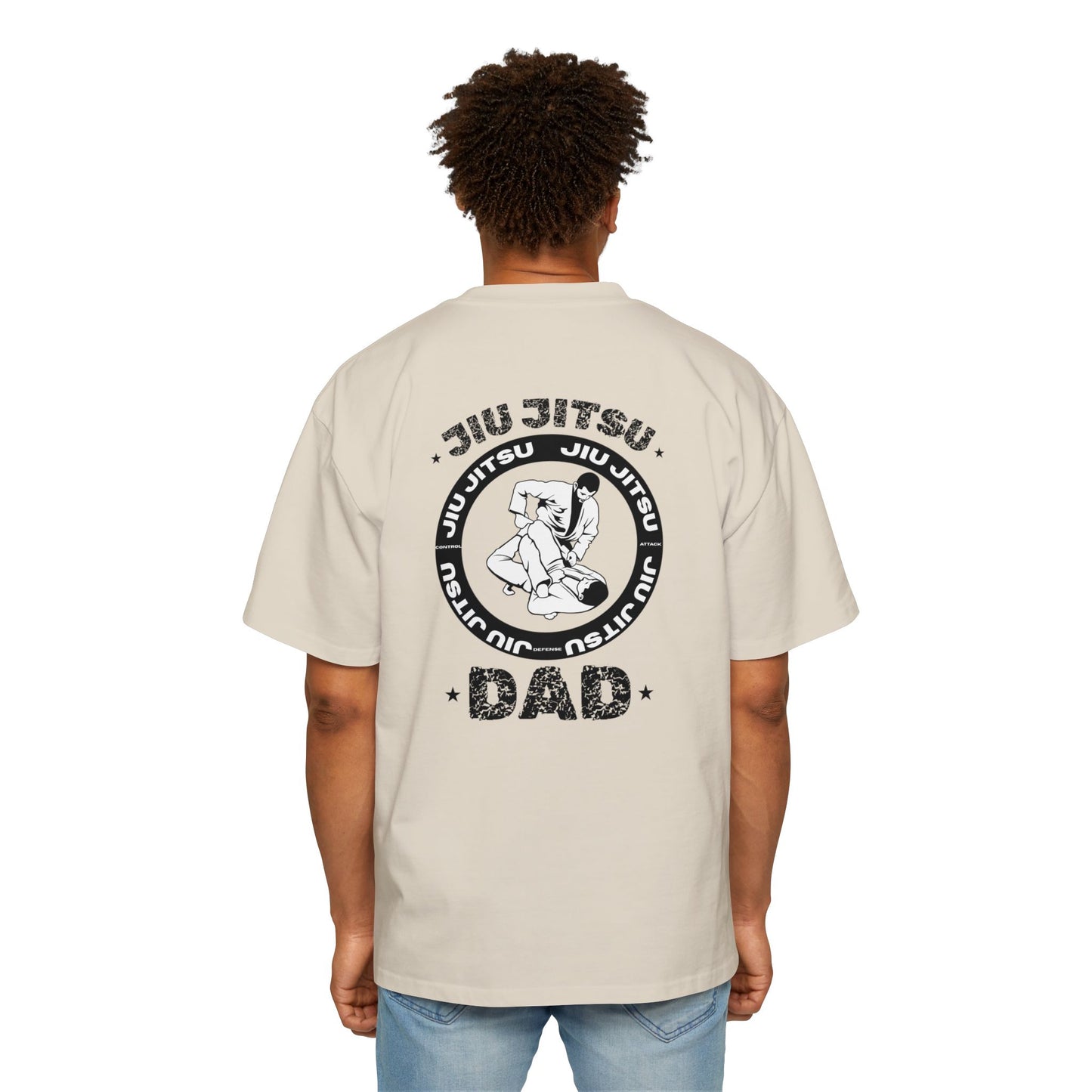 Jiu Jitsu Dad Oversized T-Shirt