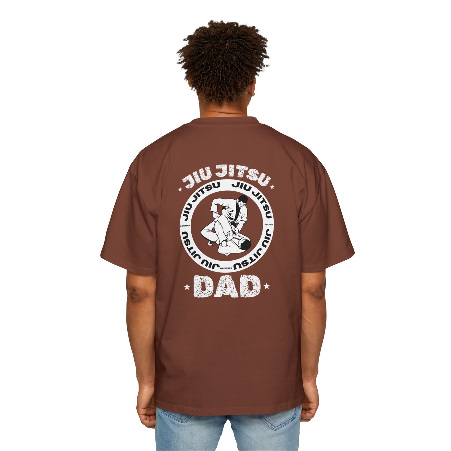 Jiu Jitsu Dad Oversized T-Shirt