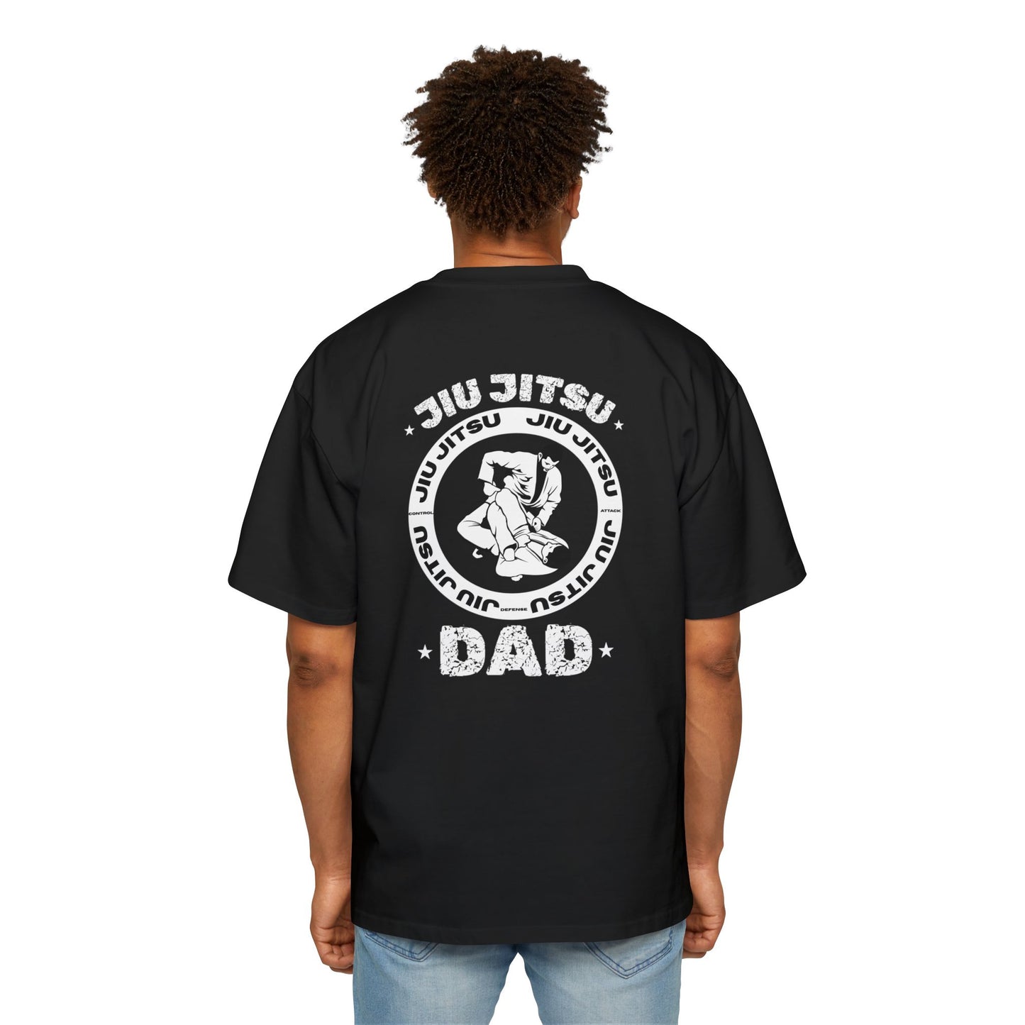 Jiu Jitsu Dad Oversized T-Shirt