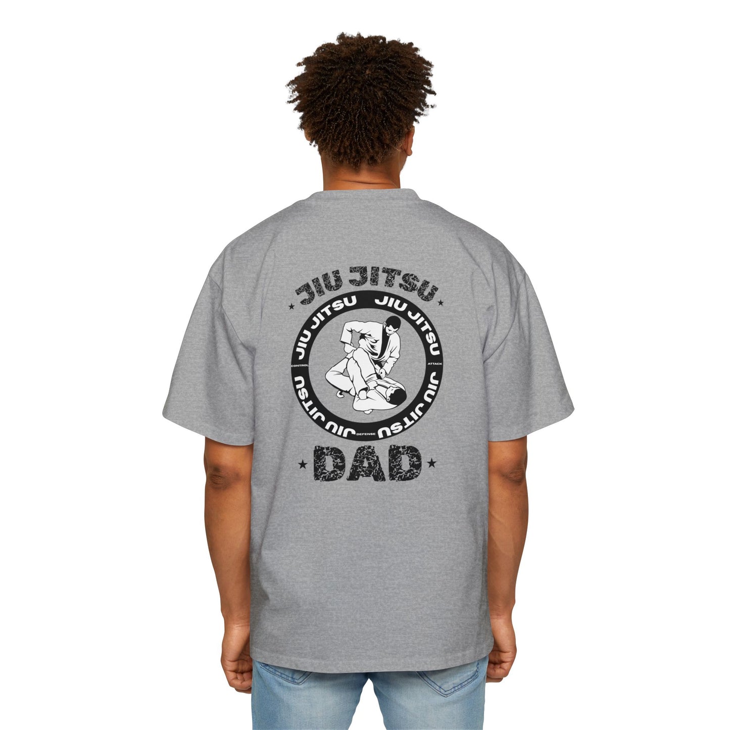 Jiu Jitsu Dad Oversized T-Shirt