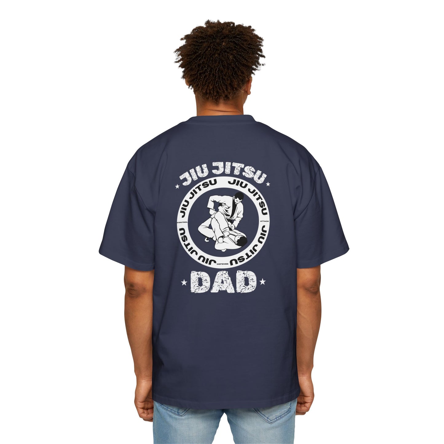 Jiu Jitsu Dad Oversized T-Shirt
