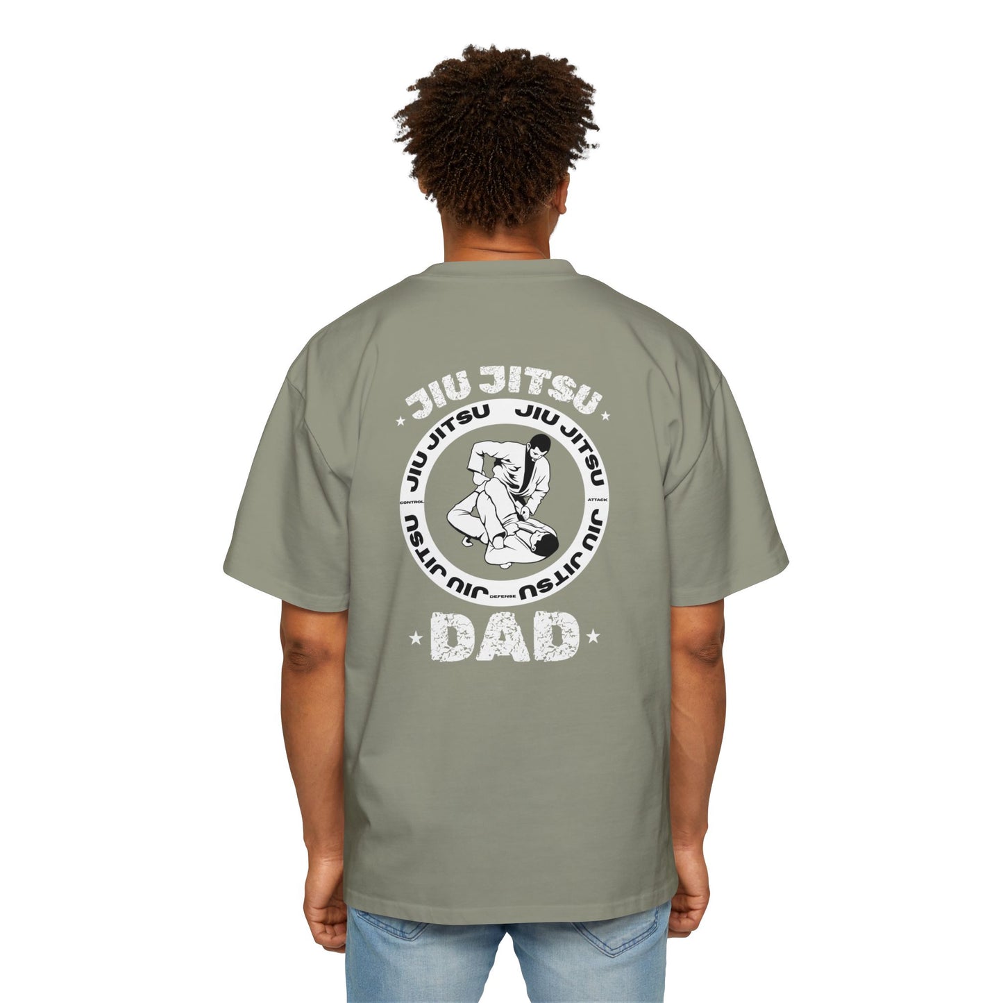 Jiu Jitsu Dad Oversized T-Shirt