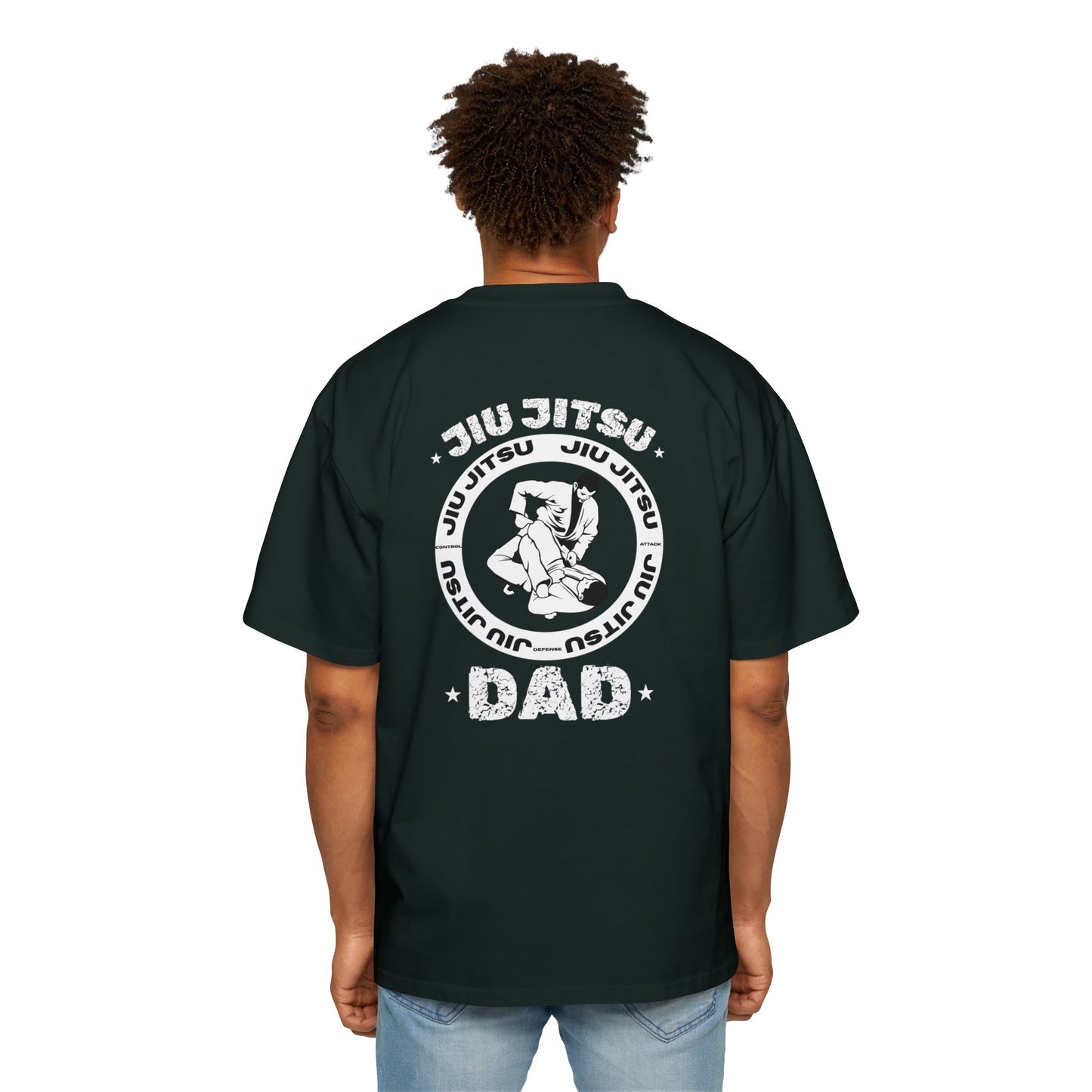 Jiu Jitsu Dad Oversized T-Shirt