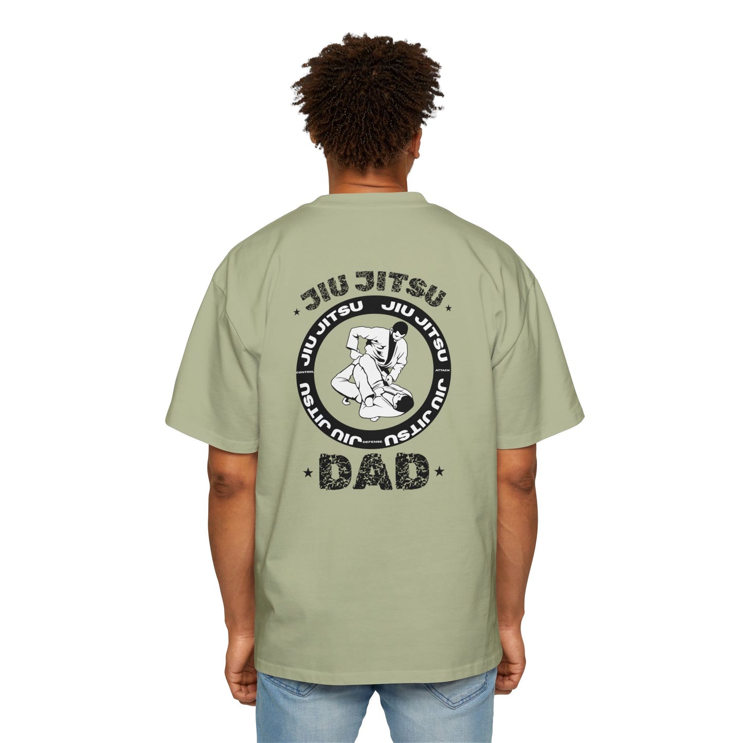 Jiu Jitsu Dad Oversized T-Shirt