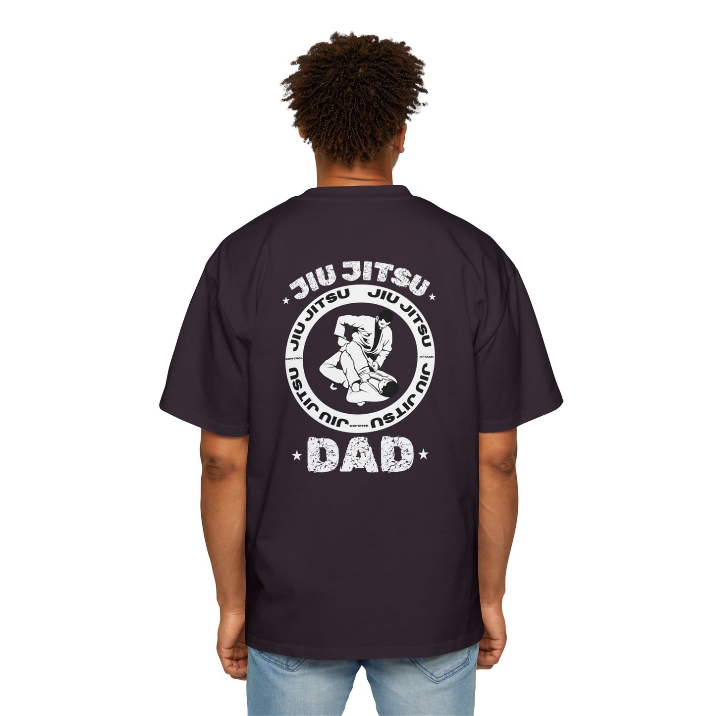 Jiu Jitsu Dad Oversized T-Shirt