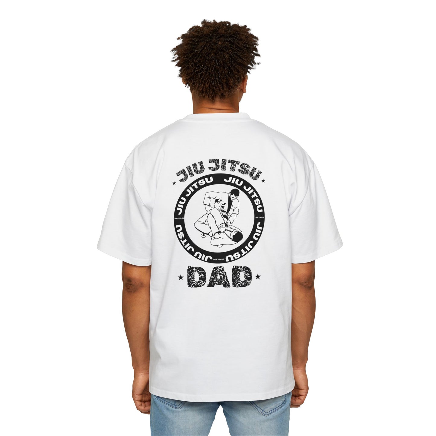 Jiu Jitsu Dad Oversized T-Shirt