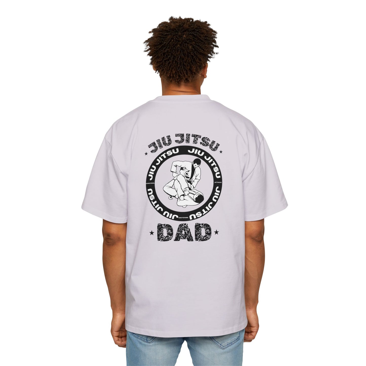 Jiu Jitsu Dad Oversized T-Shirt